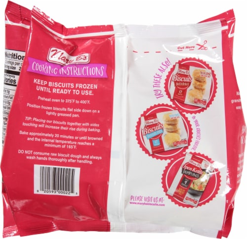 Mary B's® Frozen Tea Biscuits Perspective: back