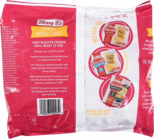 Mary B's® Butter Frozen Bread Perspective: back