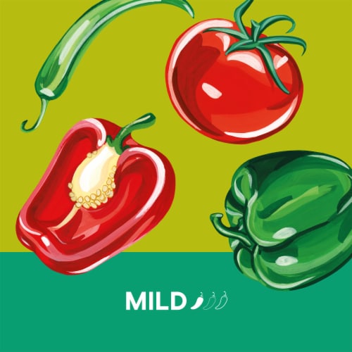 Newman's Own Chunky Mild Salsa Perspective: back