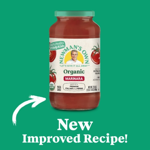 Newman's Own Organics Marinara Sauce Perspective: back