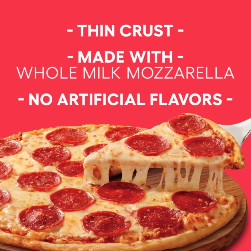 Newman's Own® Thin and Crispy Uncured Pepperoni Frozen Pizza Perspective: back