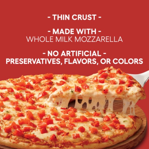 Newman's Own Thin & Crispy Crust Margherita Pizza Perspective: back