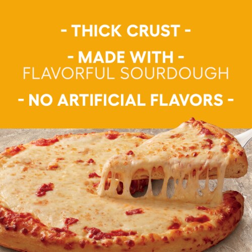 Newman's Own Five Cheese Sourdough Crust Frozen Pizza Perspective: back