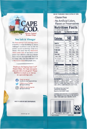 Cape Cod® Sea Salt & Vinegar Kettle Cooked Potato Chips