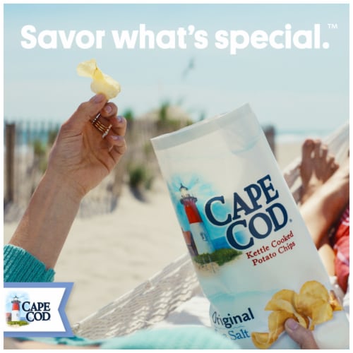 Cape Cod® Original Kettle Potato Chips Party Size Perspective: back