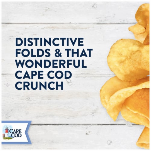 Cape Cod Potato Chips Original Kettle Chips Snack Bags Perspective: back