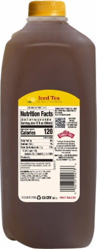 Turkey Hill® Lemon Flavored Iced Tea Perspective: back