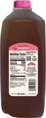 Turkey Hill® Raspberry Tea Perspective: back