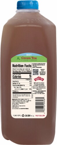 Turkey Hill® Diet Ginseng & Honey Green Tea Perspective: back