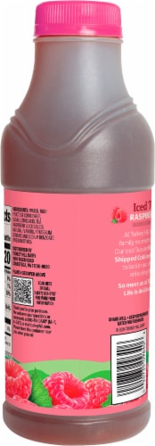 Turkey Hill® Raspberry Tea Perspective: back