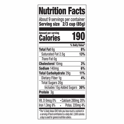 Turkey Hill® Double Dunker Frozen Dairy Dessert Tub Perspective: back