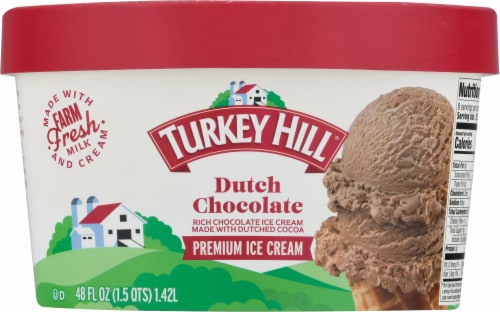 Turkey Hill® Dutch Chocolate Ice Cream Perspective: back