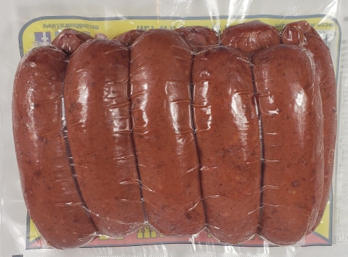 Far West Meats Smoked Louisiana Mild Links Perspective: back