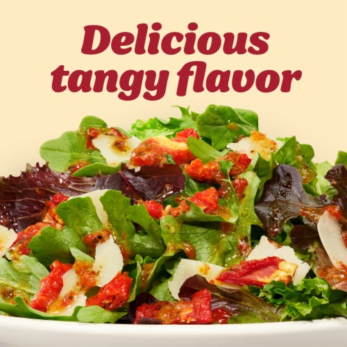 Kraft Sun Dried Tomato Vinaigrette Salad Dressing Perspective: back