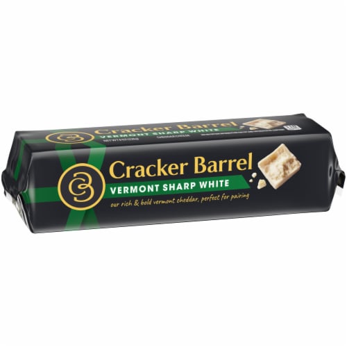 Cracker Barrel Vermont Sharp White Cheddar Cheese Perspective: back