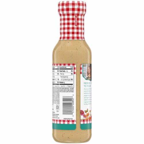 The Pioneer Woman Spicy Southwestern Ranch Salad Dressing & Dip, Bottle Perspective: back