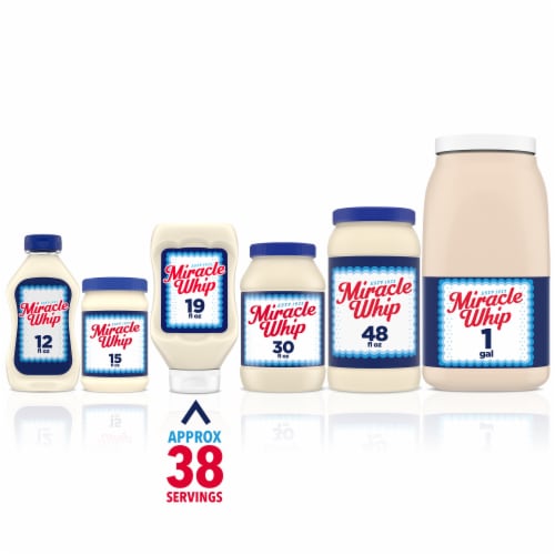 Miracle Whip Light Mayo-like Dressing, 19 fl oz Bottle - DroneUp