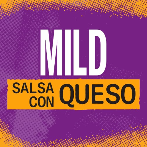 Taco Bell Mild Salsa Con Queso Cheese Dip Perspective: back