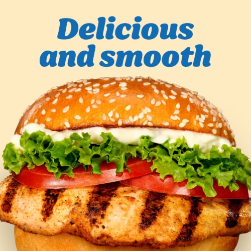 Kraft Creamy and Smooth Mayonnaise Perspective: back