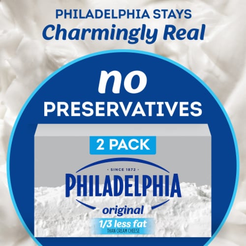 Philadelphia Neufchatel Cheese with 1/3 Less Fat than Cream Cheese Perspective: back