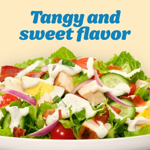 Kraft Chunky Blue Cheese Salad Dressing Perspective: back
