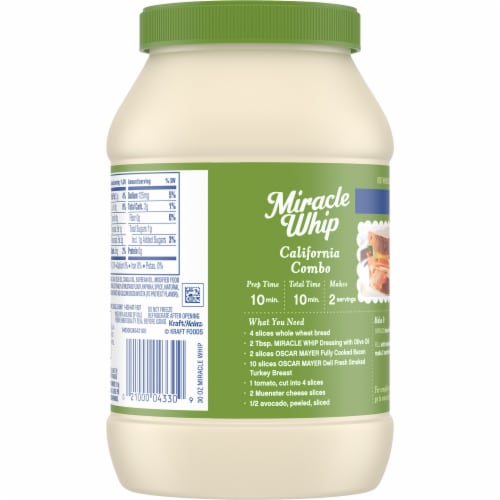 Miracle Whip Original Restaurant Quality Dressing, 4 ct Casepack