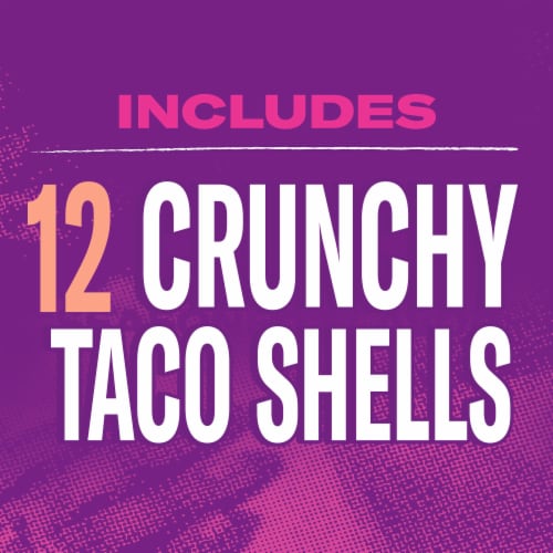 Taco Bell Crunchy Taco Shells, , Box Perspective: back