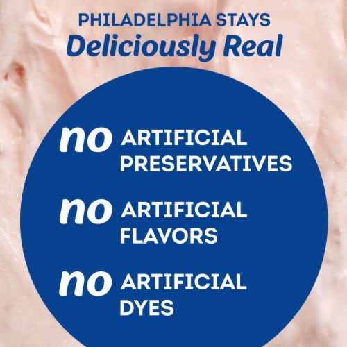 Philadelphia Strawberry Cream Cheese Spread Perspective: back