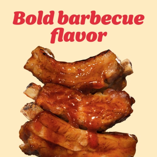 Kraft Spicy Honey Slow-Simmered BBQ Sauce Perspective: back