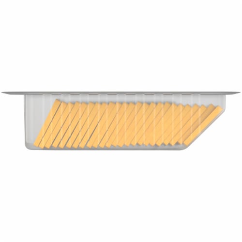 Kraft Cracker Cuts Sharp Cheddar Cheese Slices Perspective: back