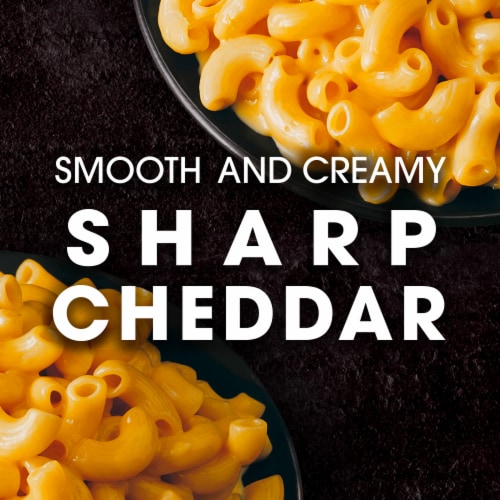 Cracker Barrel Sharp Cheddar Macaroni & Cheese Dinner Perspective: back