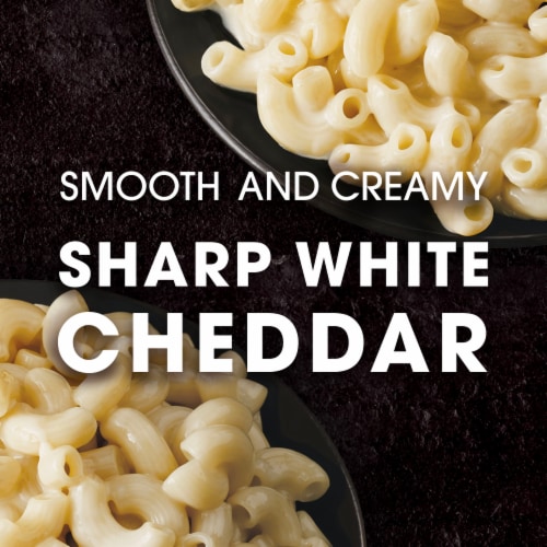 Cracker Barrel Sharp White Cheddar Macaroni & Cheese Dinner, Box Perspective: back