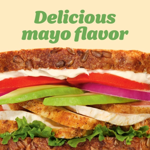 Kraft Reduced Fat Avocado Oil Mayo Perspective: back