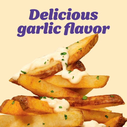 Kraft Garlic Aioli Perspective: back