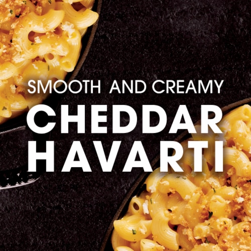 Cracker Barrel Cheddar Havarti Oven Baked Macaroni & Cheese Dinner Perspective: back