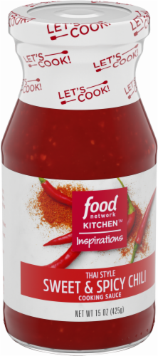 Food Network Sweet & Spicy Chili Cooking Sauce Perspective: back