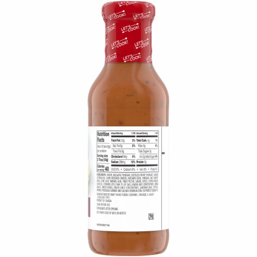 Food Network Inspirations French Style Dijon Balsamic Vinaigrette Dressing Perspective: back