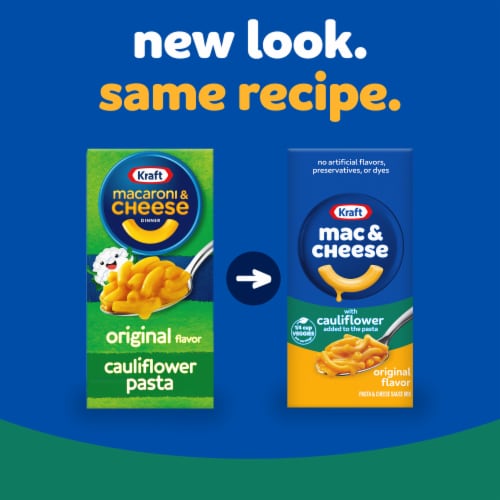 Kraft Original Mac N Cheese Macaroni and Cheese Dinner Perspective: back