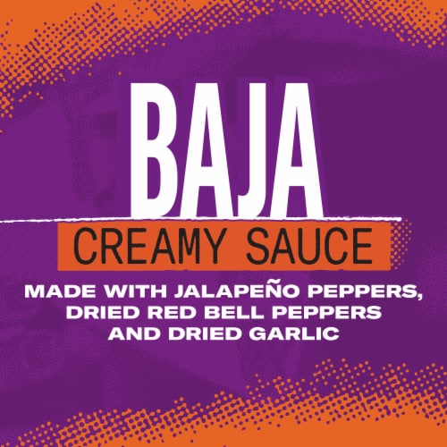 Taco Bell Creamy Baja Sauce, Bottle Perspective: back