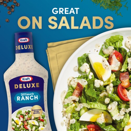 Kraft Deluxe Ultimate Ranch Salad Dressing Perspective: back