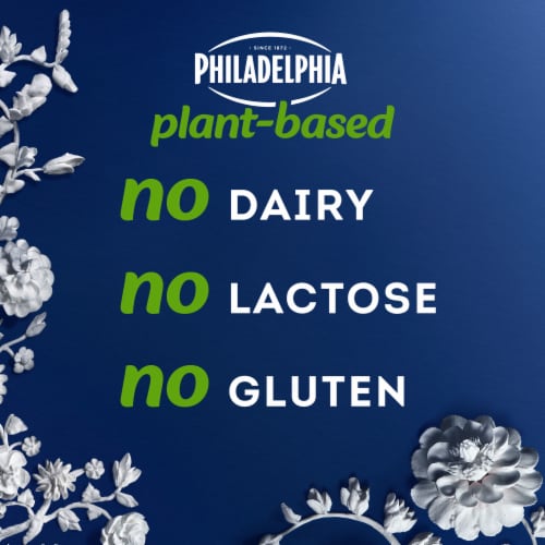 Philadelphia Plant-Based Dairy Free Strawberry Cream Cheese Spread Perspective: back