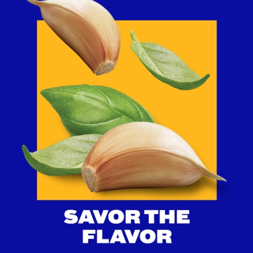 Kraft Singles Garlic & Herb Flavored Slices Pack Perspective: back