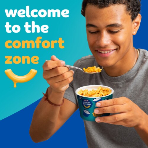 Kraft Ranch Flavored Mac & Cheese Macaroni and Cheese Dinner, Pack, Cups Perspective: back