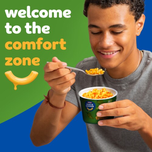Kraft Jalapeño Flavored Mac & Cheese Macaroni and Cheese Dinner, Pack, Cups Perspective: back