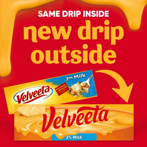 Velveeta 2% Milk Reduced Fat Cheese Perspective: back