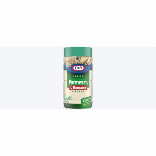 Kraft Parmesan & Romano Grated Cheese Perspective: back