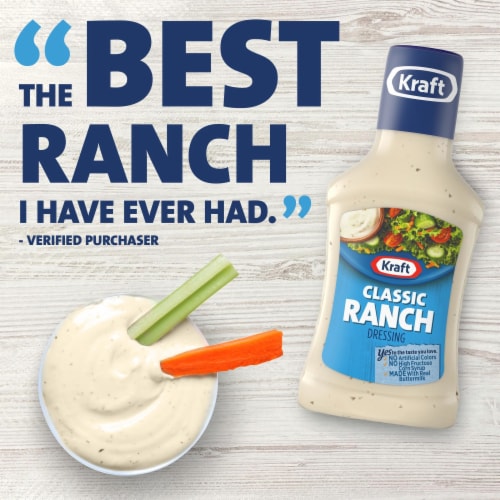 Kraft Classic Ranch Salad Dressing Perspective: back