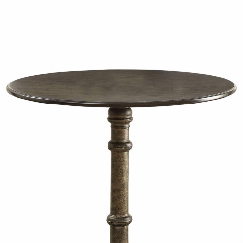 Coaster Oswego Round Dining Table in Bronze, 1 Ralphs