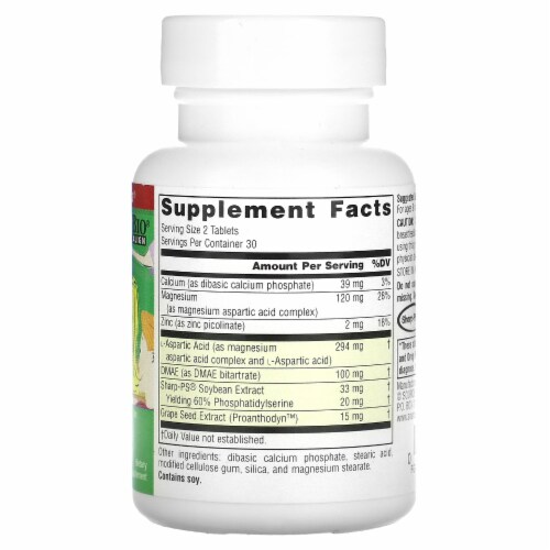 Source Naturals Attentive Child™ - 60 Tablets Perspective: back