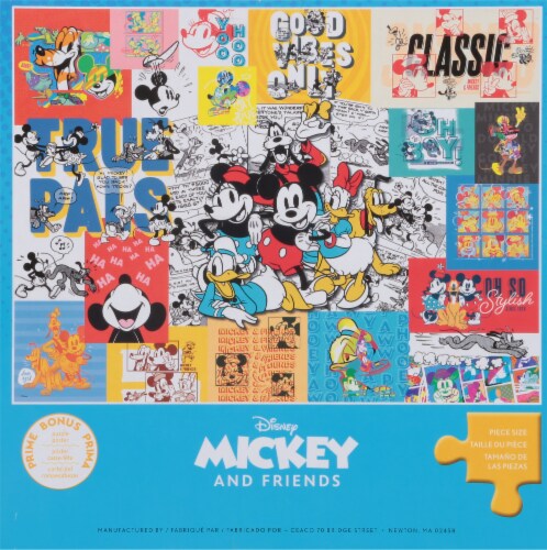Disney Classic Mickey & Friends Character Puzzle Perspective: back